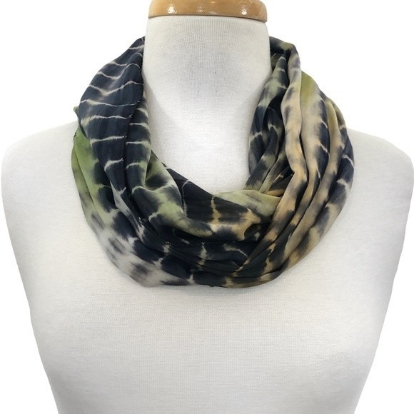 Tie Dye Lightweight Infinity Loop Scarf - Picture 1 of 6